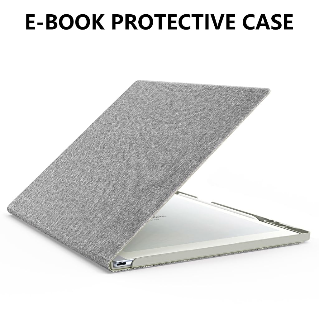 Etui z klapką PU eBook Magnetyczne zamknięcie na tablety, z bezpiecznym uchwytem na długopis, lekka osłona ochronna