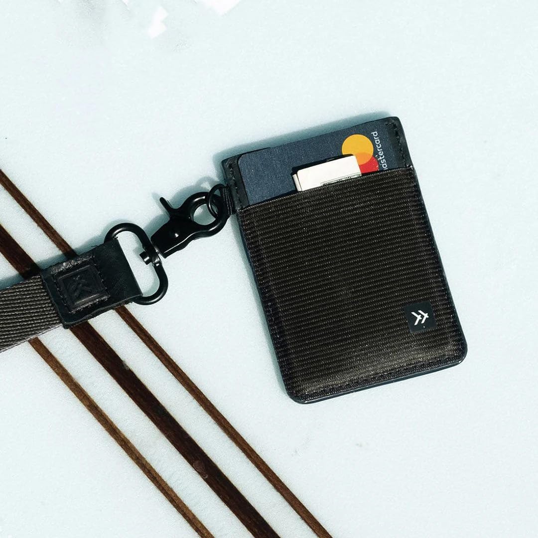 Thread Wallets - Cartera Fina Minimalista - Soporte Vertical para Tarjetas