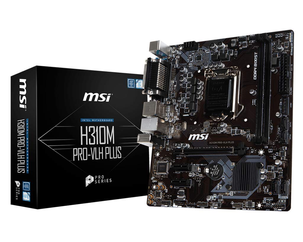 Msi Proseries Intel Coffee Lake H310 Lga 1151 Ddr4 Hdmi