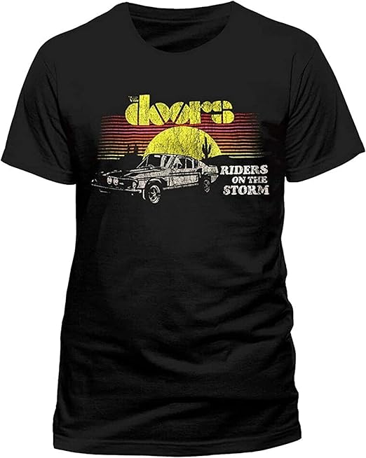 The doors riders on the storm t shirt Clearance