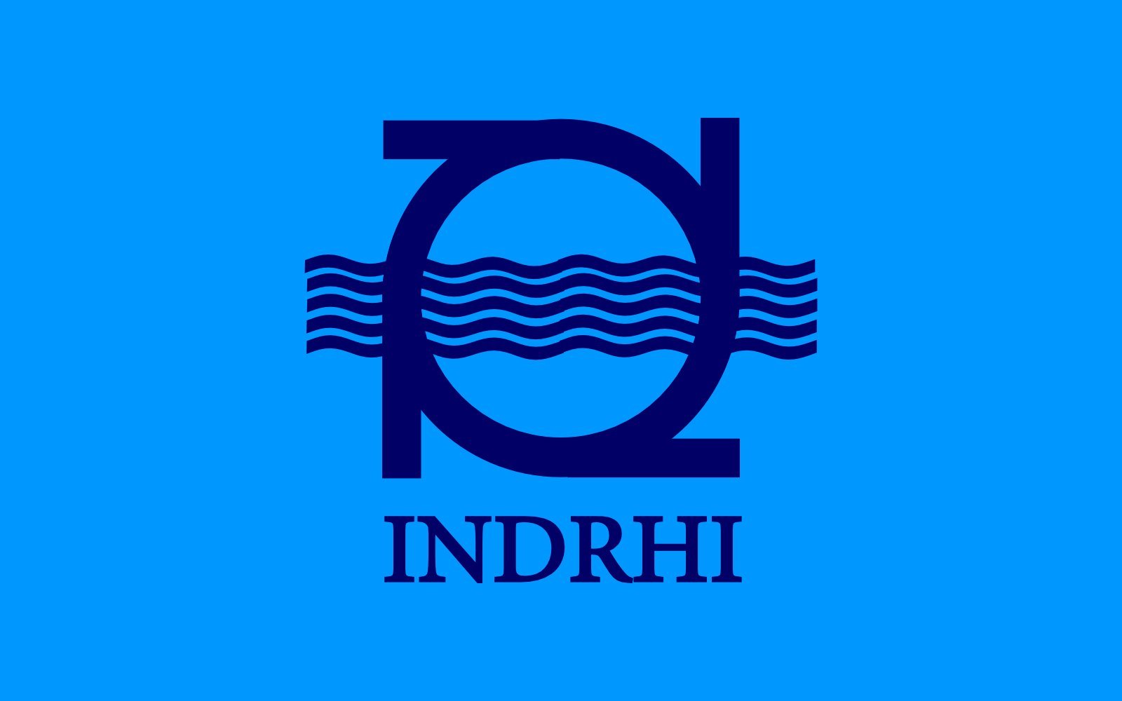 Drapeau Instituto Dominicano de Recursos Hidraulicos grand format extérieur