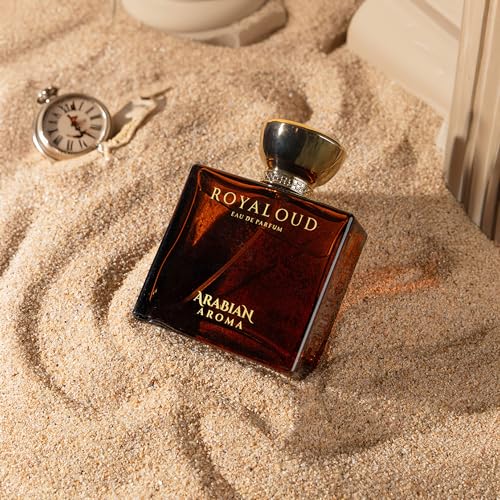 Image of Arabian Aroma Royal Oud Perfume for Men, Sophistication and Elegance bold, lasting Impression For a MATURE MAN, Eau De Perfume.