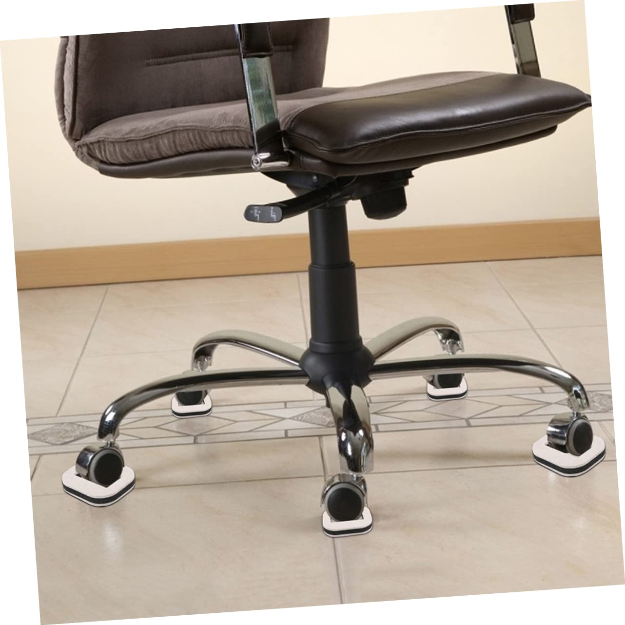 Housoutil 30piezas Protector De Suelo para Sillas De Almohadillas De Fieltro para Muebles Amortiguadoras De Ruidos Antideslizantes y Resistentes Rayones para Sillas Sofás y Mesas Ruedas