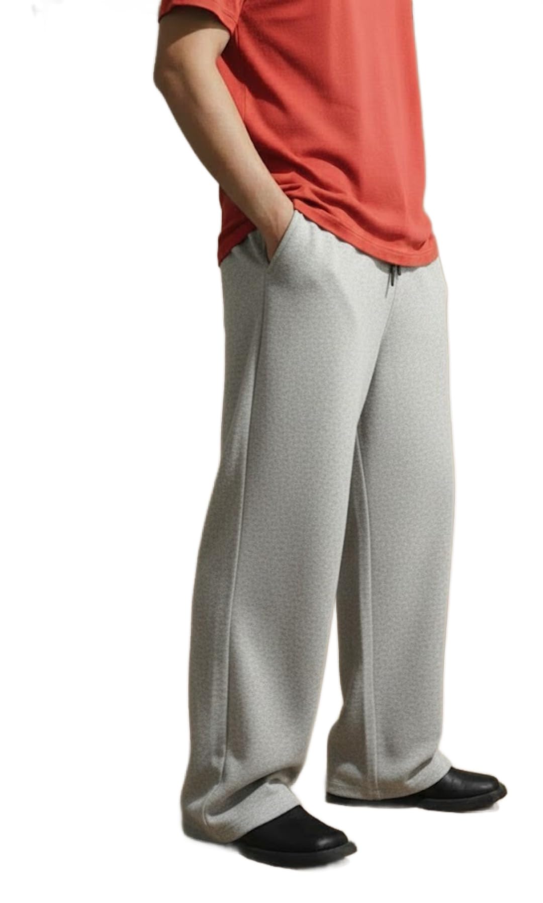 dockstreet Track Pant for Men || Baggy Fit || Track Pants || Full Elastic Jogger Track Pant || 100% Cotton-picture-11