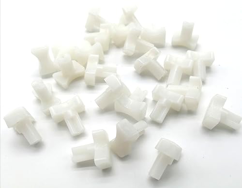 Kit de reparación para grifo de rango Wok (forma de T de plástico), paquete de 24 unidades (Royal Britania)