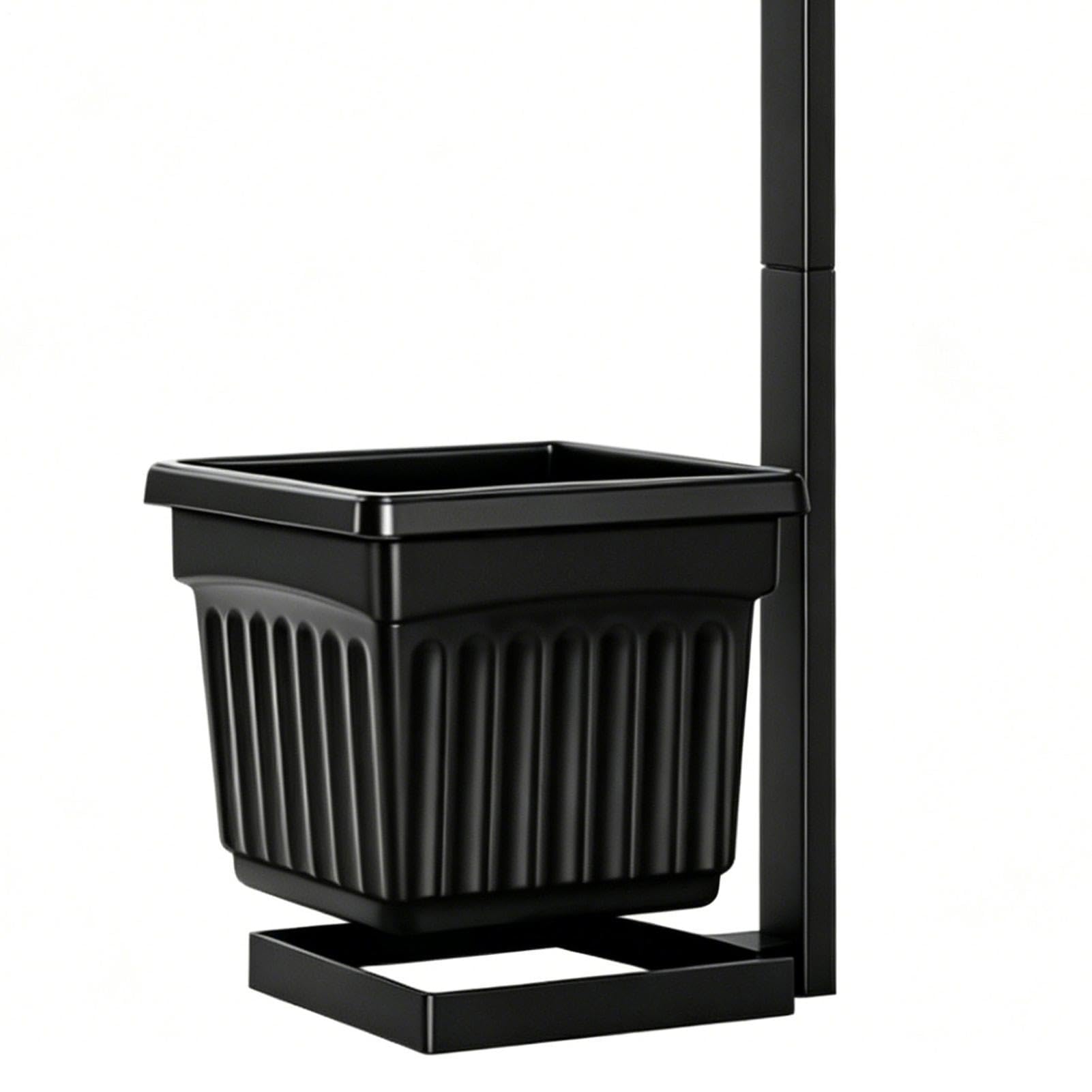 Generisch Solar Plant Pot - Garden Flower Planter, Outdoor Floor Lamp | Waterproof Decorative Pathway Landscape Lighting, Backyard Terrace Porch Balcony Exterior Illumination with Warm