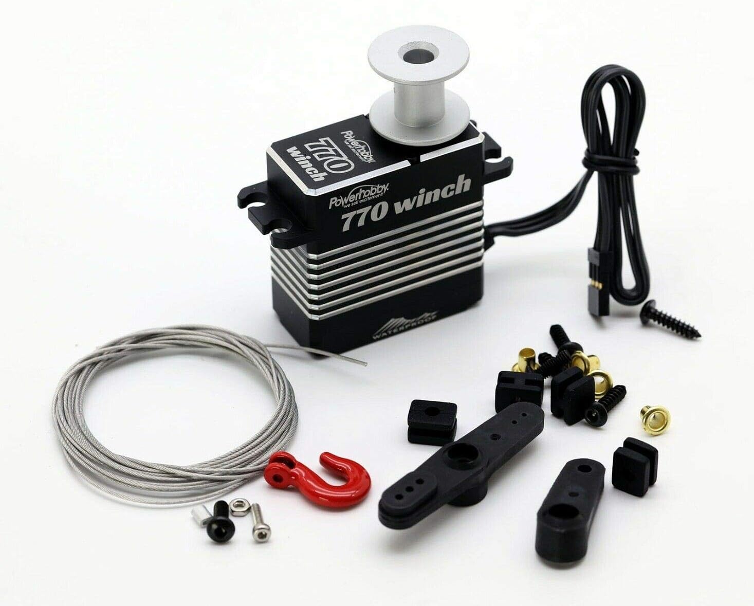 Powerhobby 770 Winch Waterproof Brushless Rock Crawler Servo