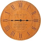 LifeSong Milestones Personalized Wedding Anniversary Clock If I had to do Over Again I Would find...