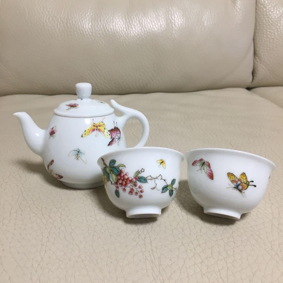 中国茶器 浮彫り龍紋功夫茶器セット 新品未使用 茶器セット | 浮彫龍