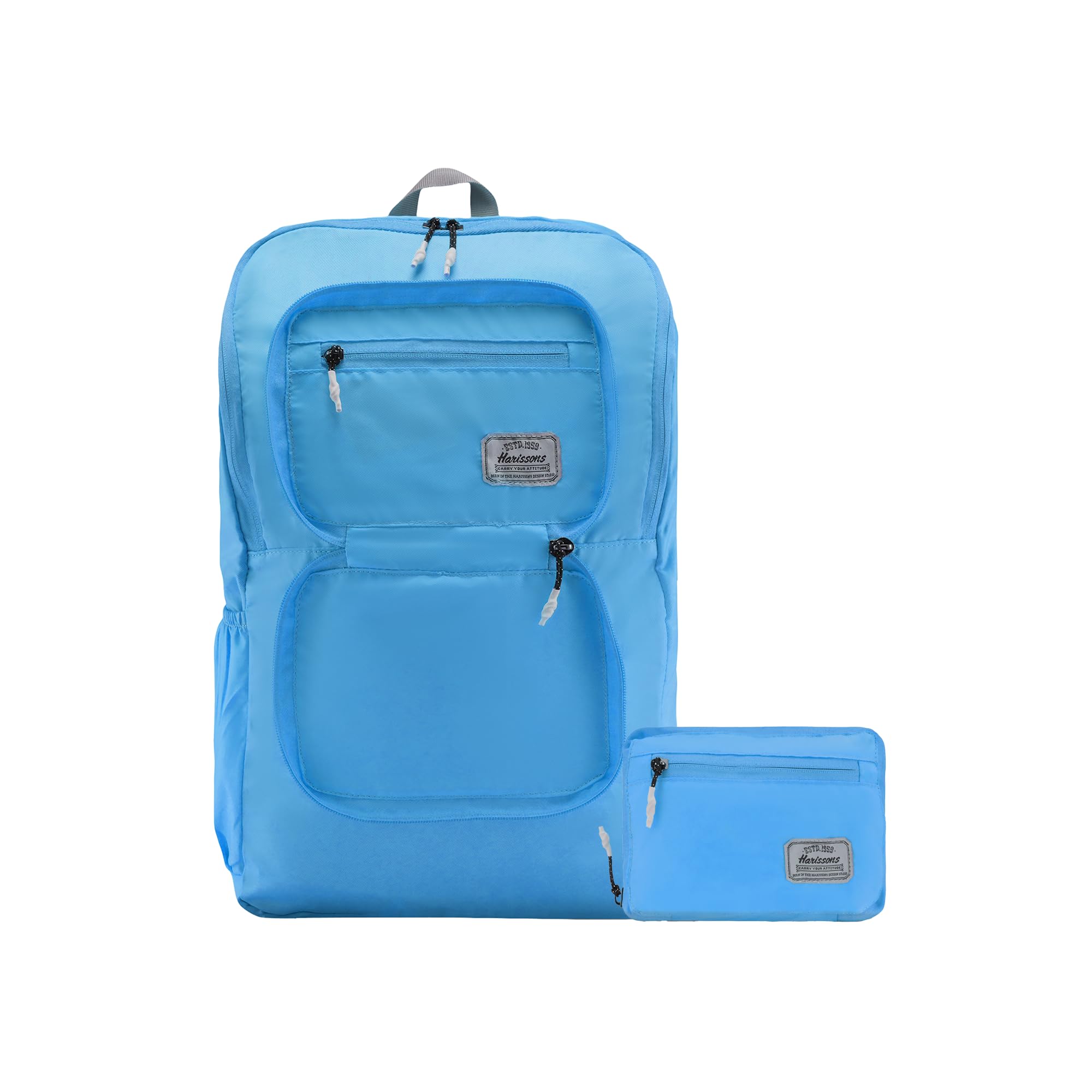 harissons Argo Foldable Daypack| 15L | Lightweight & Packable | PU-Coated Polyester | Travel, Day Trips & Daily Use-picture-31