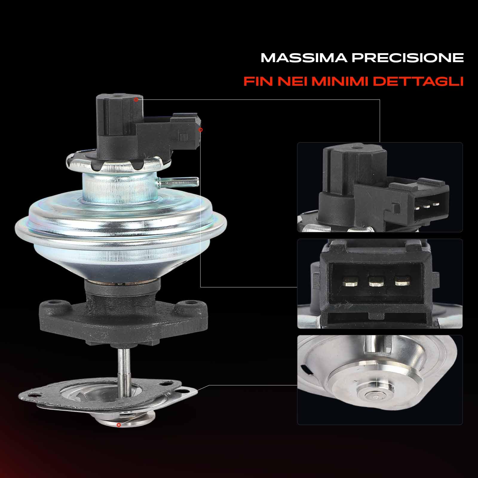 Frankberg Valvola EGR per ricircolo dei gas di scarico a 3 Poli codice | Compatibile con: Serie 1 Cabrio E88, Serie 1 E81, Serie 3 Coupé E92, Serie 3 Touring E91, Serie 3 E90