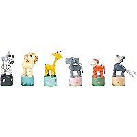 7924 Animali a pressione "Africa" small foot, set di figure in legno