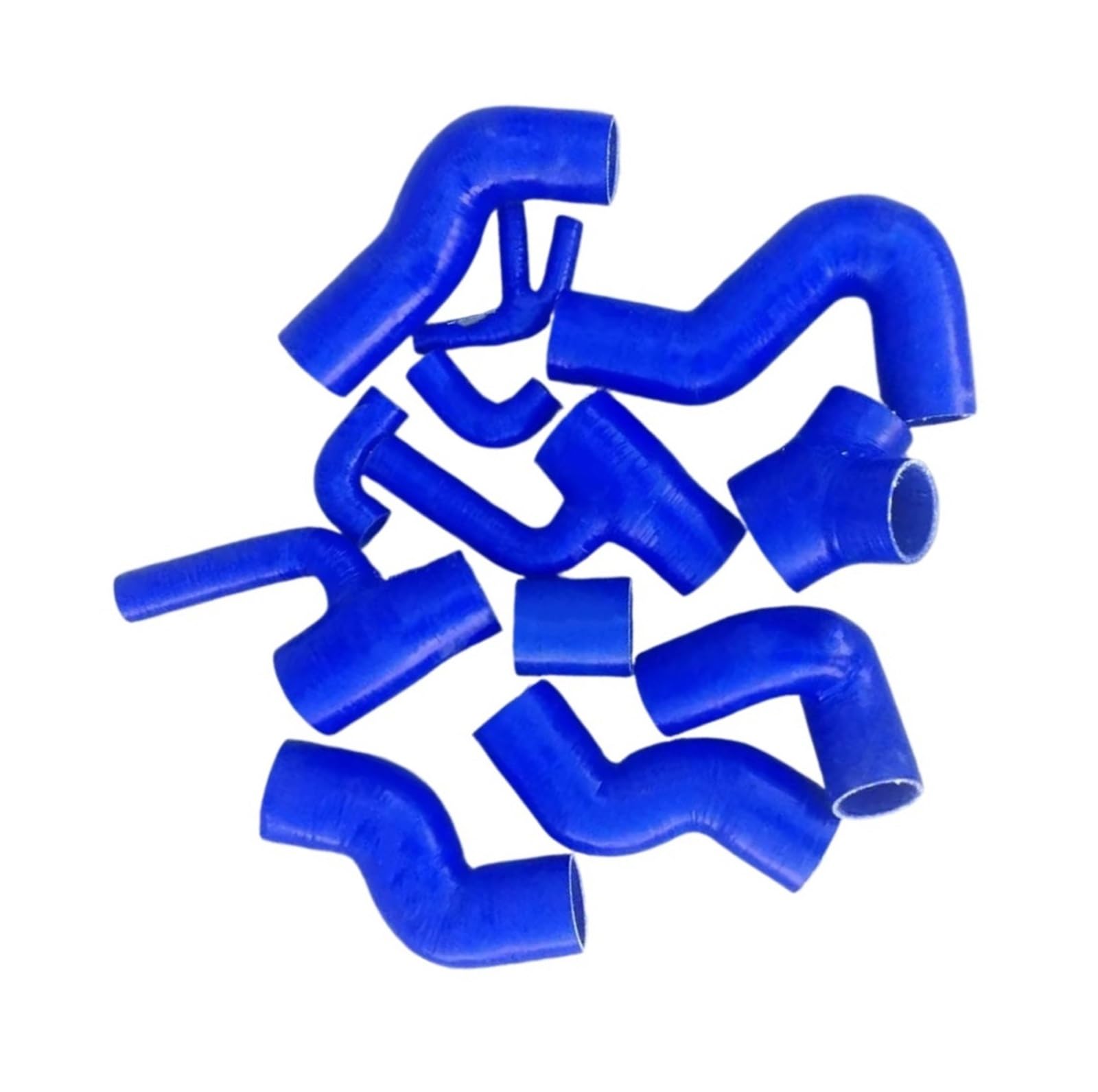 Otozum Blue Car Radiator Hose Compatible With S4 Rs4 A6 B5 4B C5 For Biturbo 2.7L 1997 1998 1999 2000 2001 2002 2003 2004 2005 Boost Induction Intake Radiator Hose