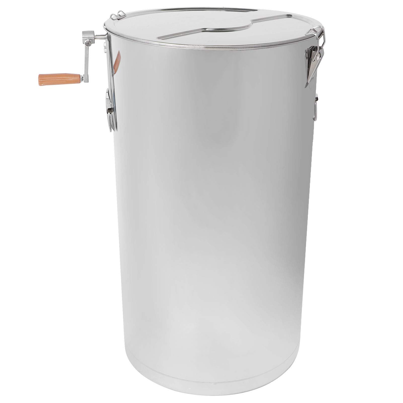 Zerodis Smielatore Manuale in Acciaio Inox con Ingranaggi Integrati in Ghisa, Separazione Centrifuga Rapida del for Apicoltura e Raccolta del Dall Alveare