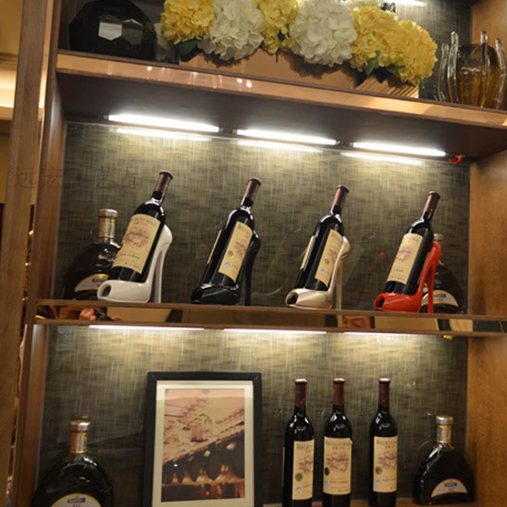 Cabilock 1pc Creative High Heel Wine Rack Elegant Resin Wine Holder for Decor Unique Decorative Bottle Shelf for Kitchen and Bar