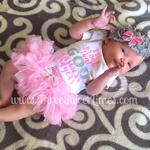 Princess Has Arrived Personalized Baby Girl Take Home Bodysuit Or Outfit Optional Tutu Bloomers Headband And Leg Warmers (Light Pink + Gold) #TOP7