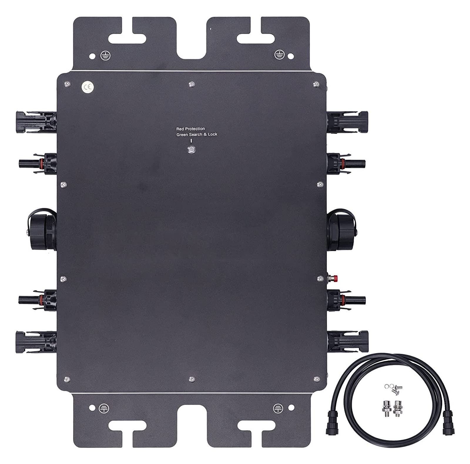 Falowniki sieciowe WiFi Micro Solar Inverter 1200 W MPPT, inwerter sieciowy z wyjściem AC 120/230 czystej fali sinusoidalnej, 3 jednofazowe / 5 jednofazowych monitorów aplikacji Konwerter słoneczny Po