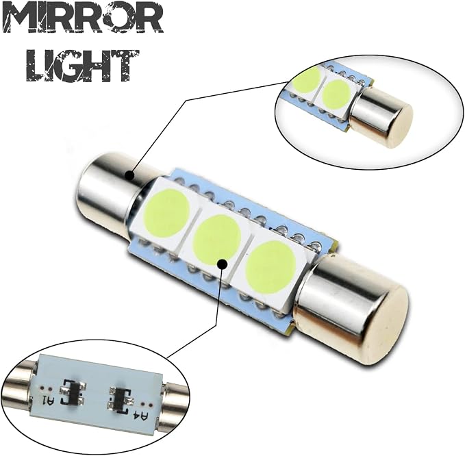 Bombillas LED para espejo de cortesía de automóvil iBrightstar miniatura 4