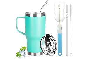 Premium 18 oz Tumbler with Handle: The Ultimate Companion for All Your Beverage Needs