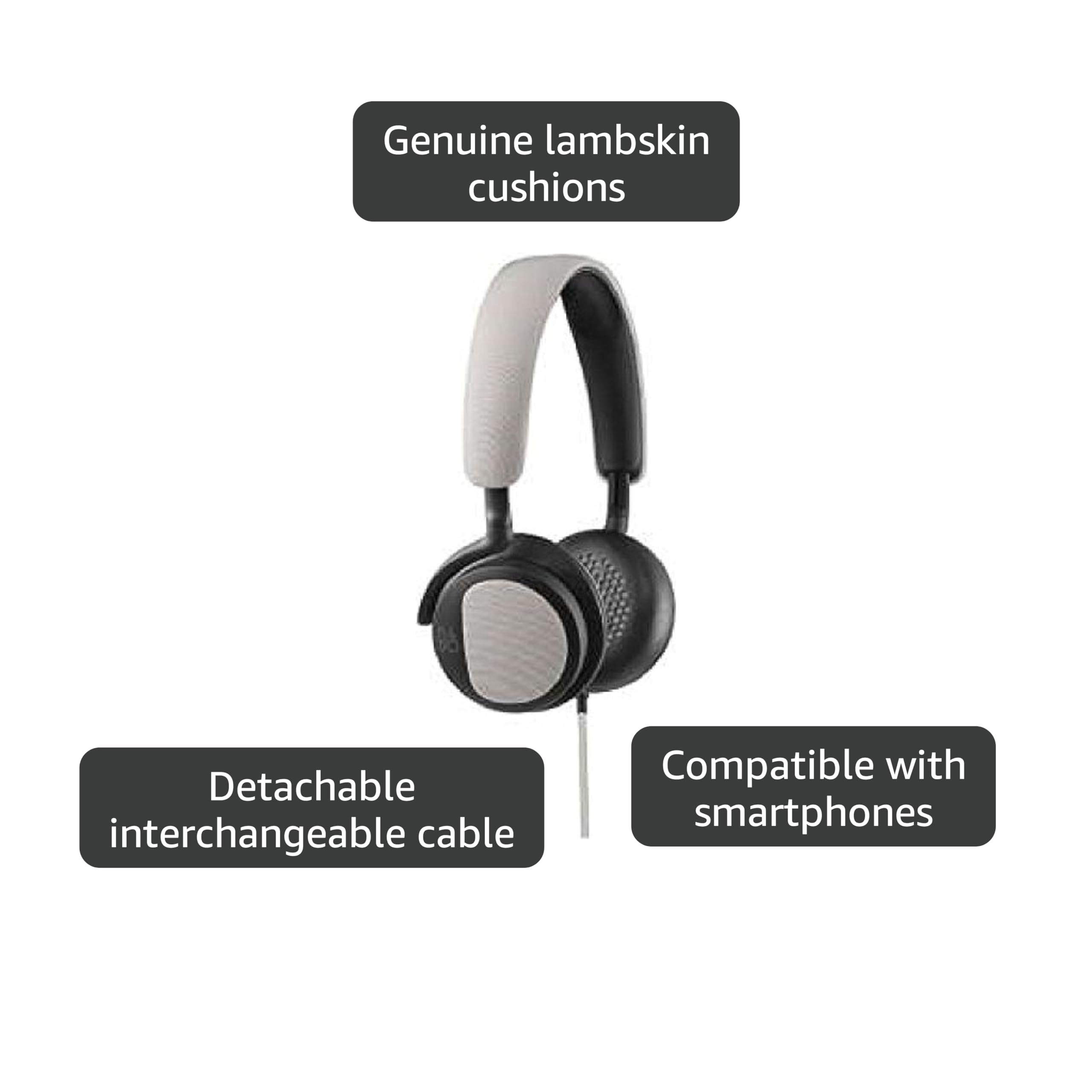 Amazon.com: B&O PLAY by Bang & Olufsen Beoplay H2 (Silver Cloud