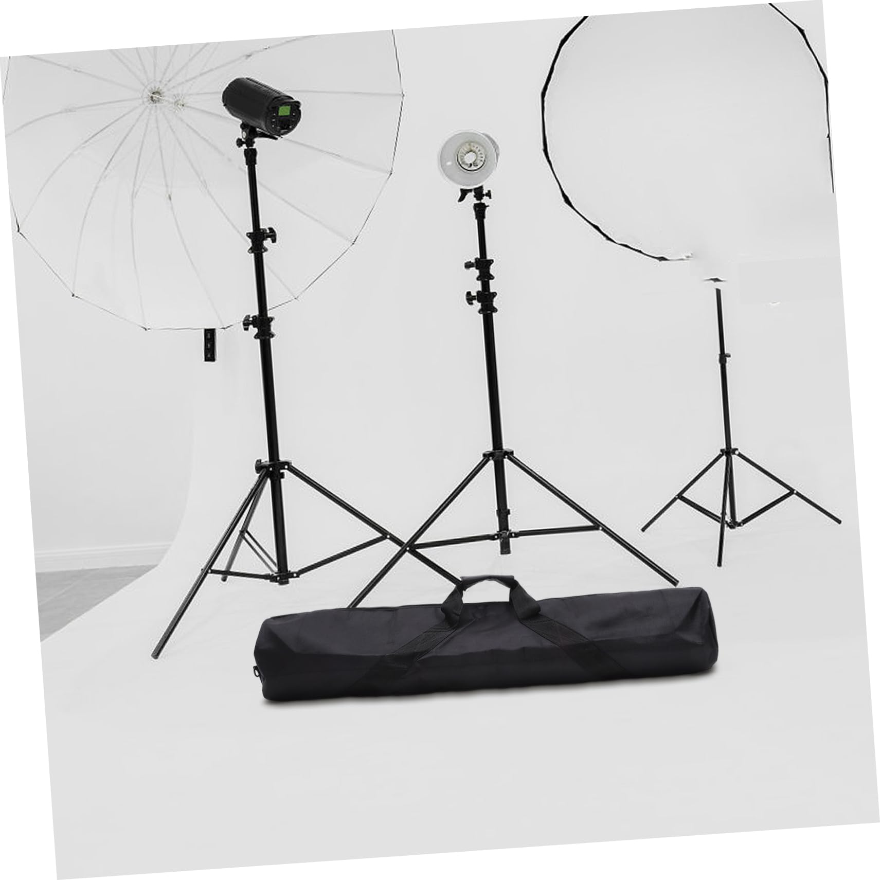 BESTonZON Light Stand Carrying Bag Padded Tripod Case for Speakers Carry Bag Tripod Storage Zipper