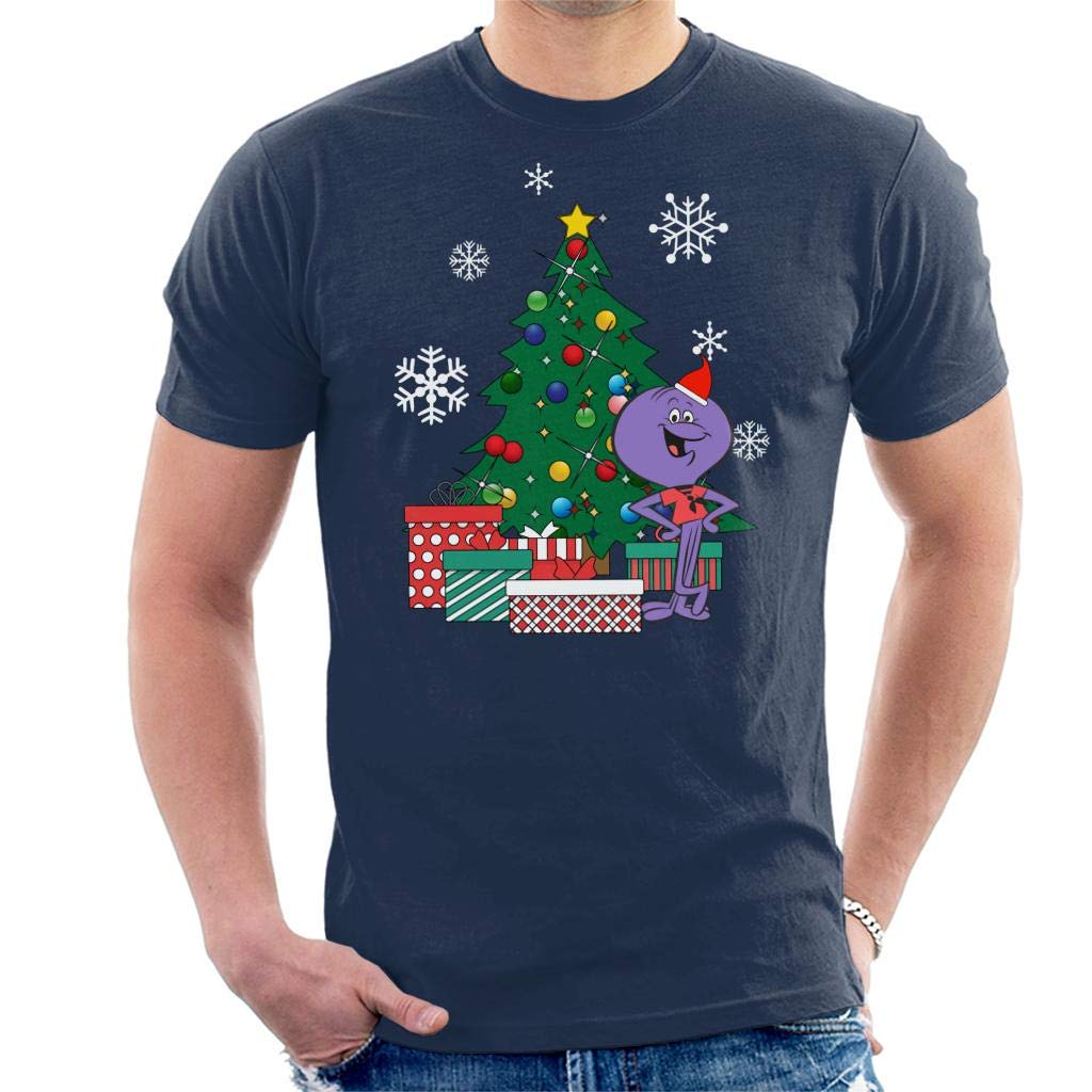 Squiddly Diddly Around The Christmas Tree Men's T-Shirt