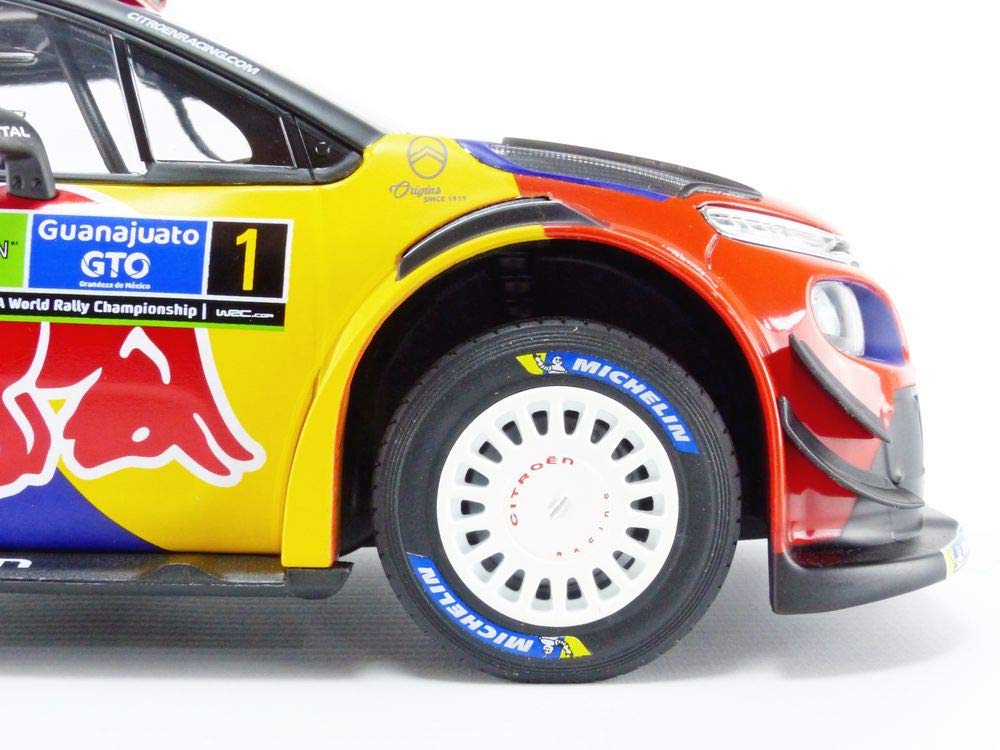 Citroën C3 WRC n° 1 Sieger Rally Mexico 2019 1/24 Ixo Models RAL001