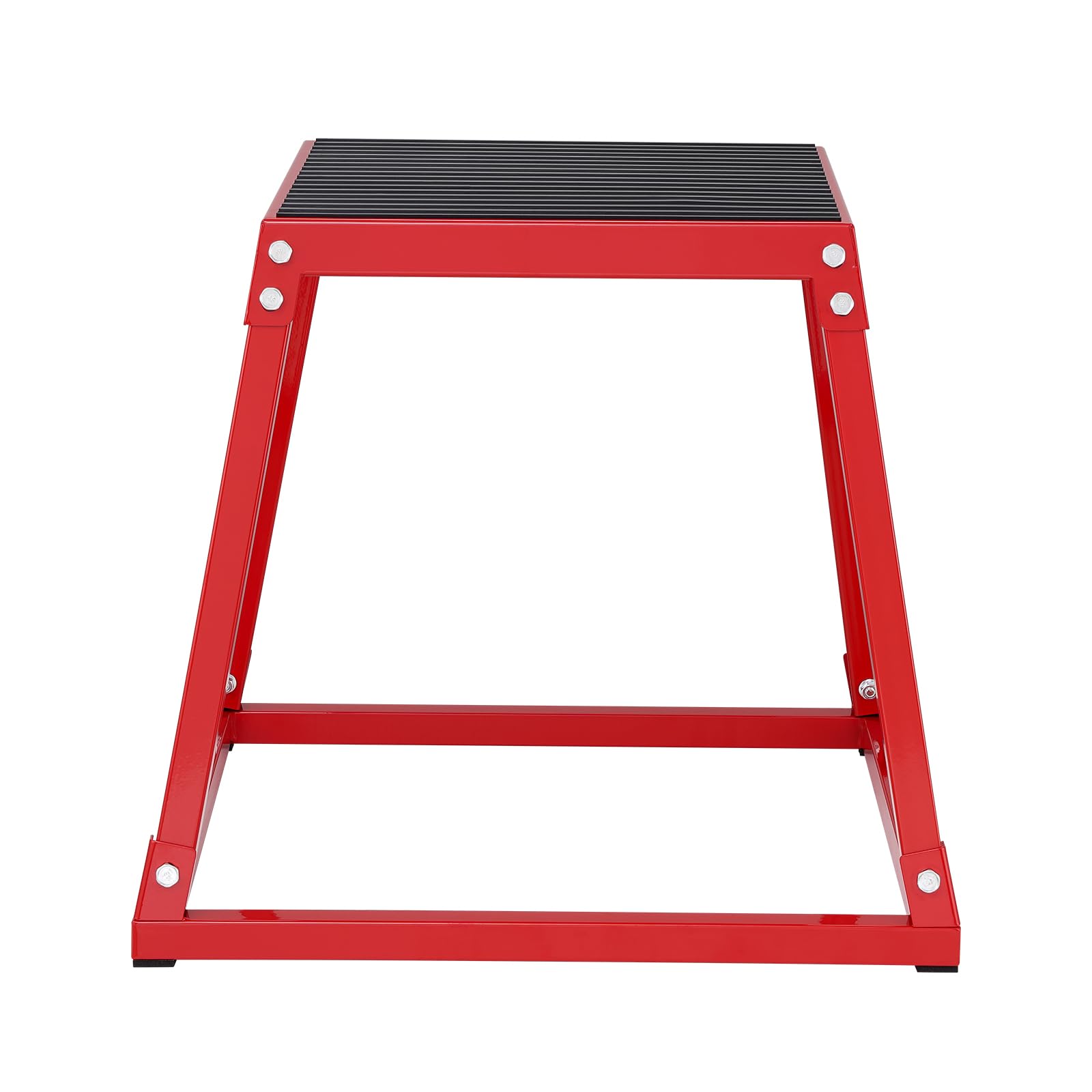 VEVOR Jump Box pliometrico da 30,5 cm, piattaforma pliometrica in acciaio e scatola di agilità per saltare, scatola antiscivolo per esercizi di fitness, allenamento in palestra a casa, allenamento di