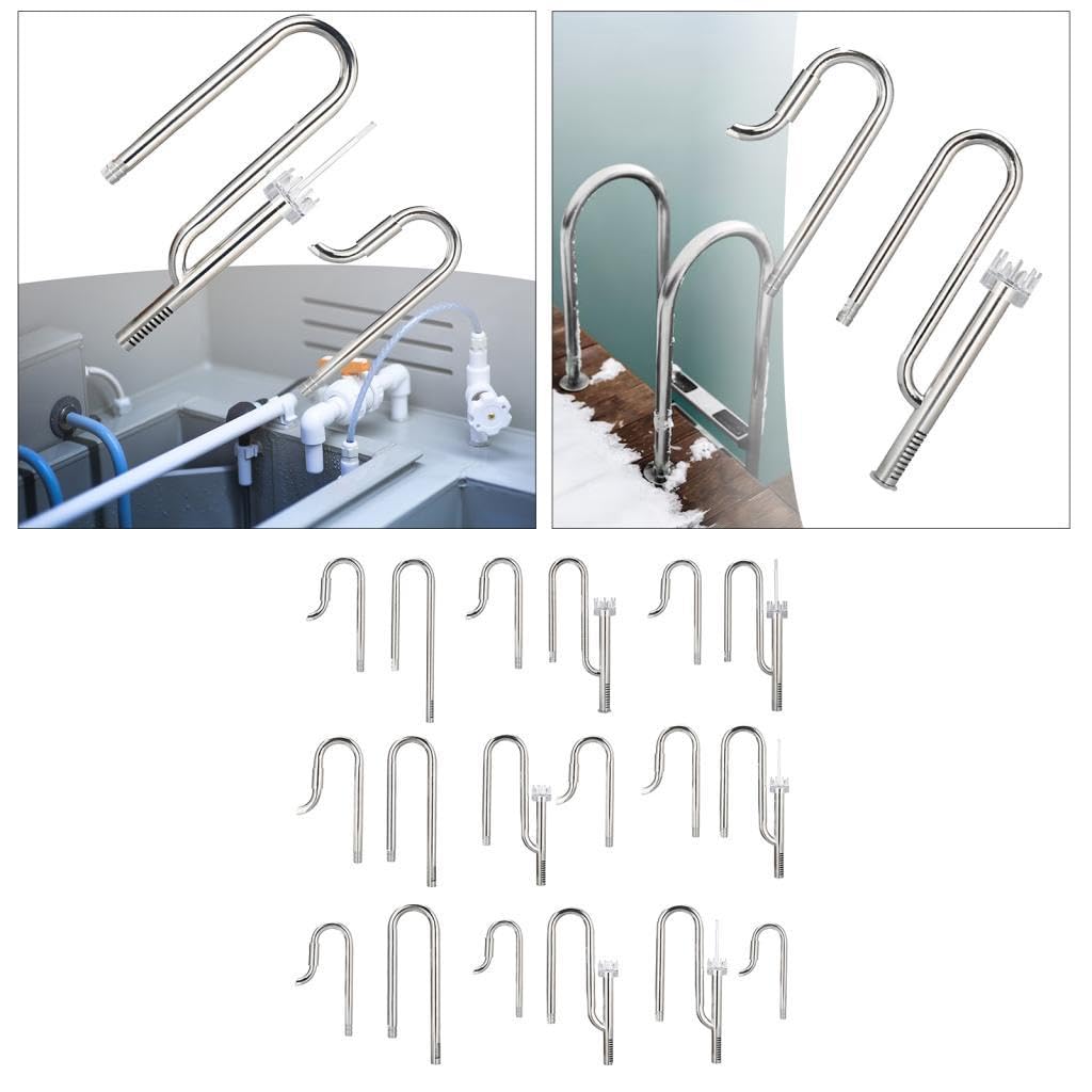Aquatic Filter System Aquatic Lily Pipe zu Und Ablauf Aquarium Pflanzbehälter, 12 einlass Outlet
