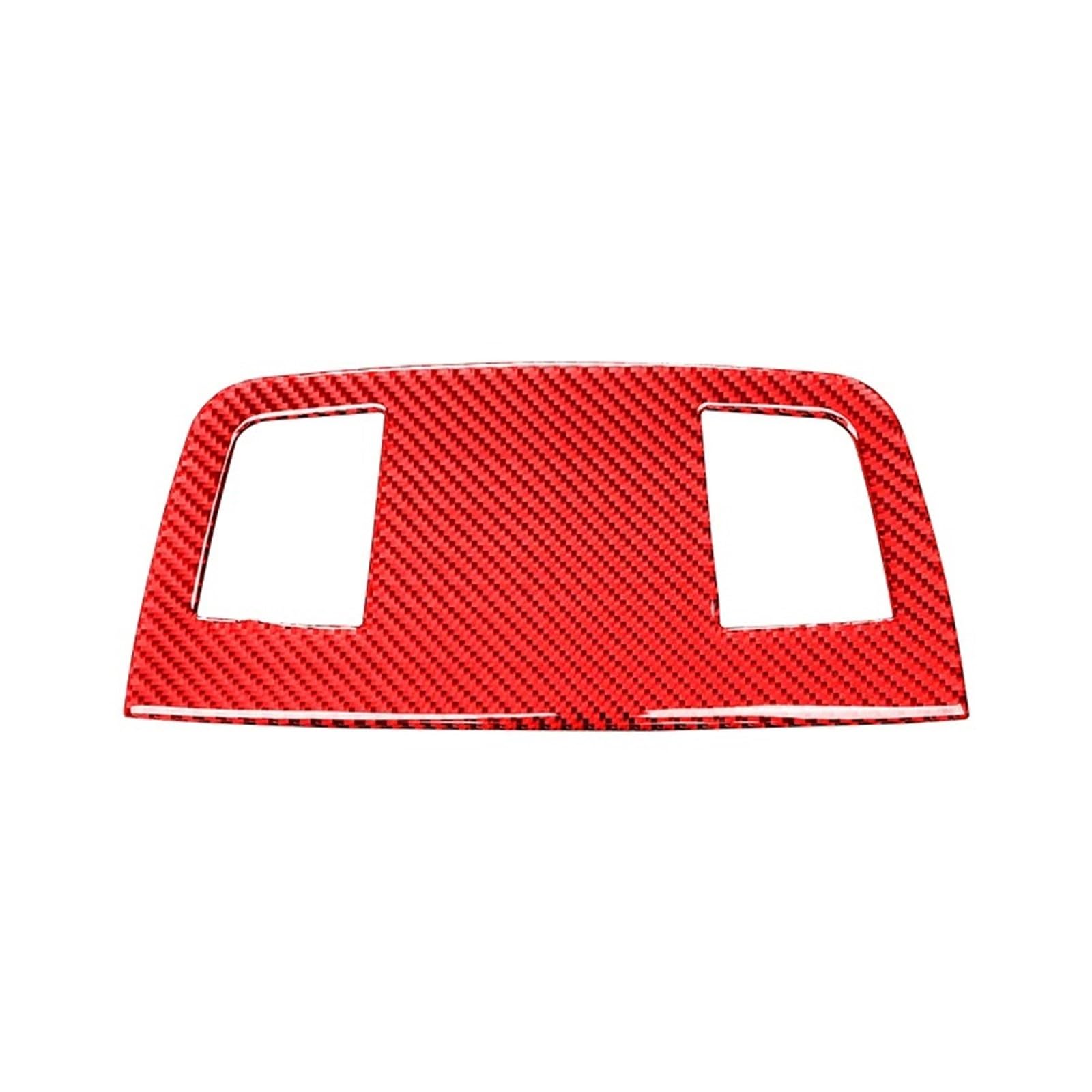 Car Interior Trim for BMW 3 Series E90 2005-2012 Car Accessories Instrument Panel Air Conditioner Air Outlet Trim Cover Stickers Car Interior Decoration(Red)