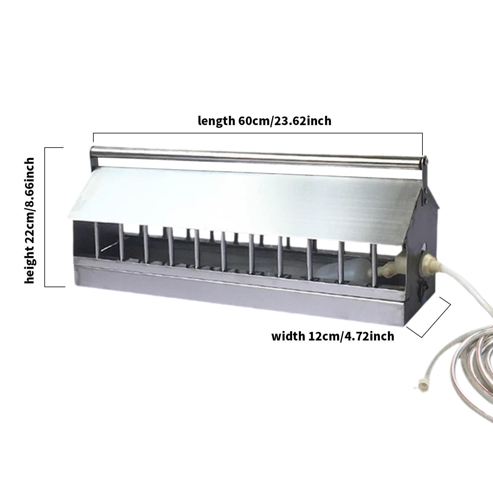 Automático para Aves de Corral, Automático para Pollos, Pavos, Codornices, Etc, 60cm