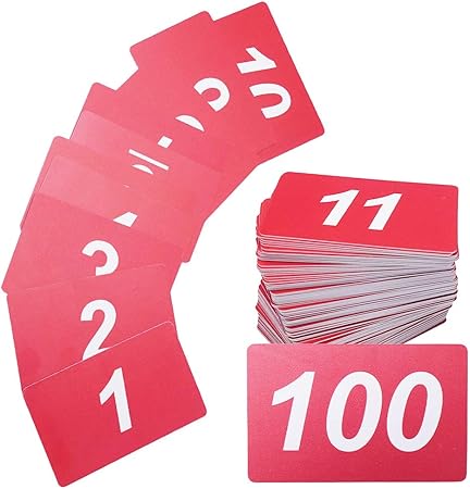 Amazon Lucina 番号札として活用できる 数字プレート 野外で使える 1 100 両面数字入り Pvc素材 横向きタイプ 整理券 番号札 ライブ フェス 赤 1 100 番号札 荷札 文房具 オフィス用品 Amazon Lucina 番号札として活用できる 数字プレート 野外で使える 1 100 両面数字入り Pvc素材 横向きタイプ 整理券 番号札 ライブ フェス 赤 1 100 番号札 荷札 文房具 オフィス用品