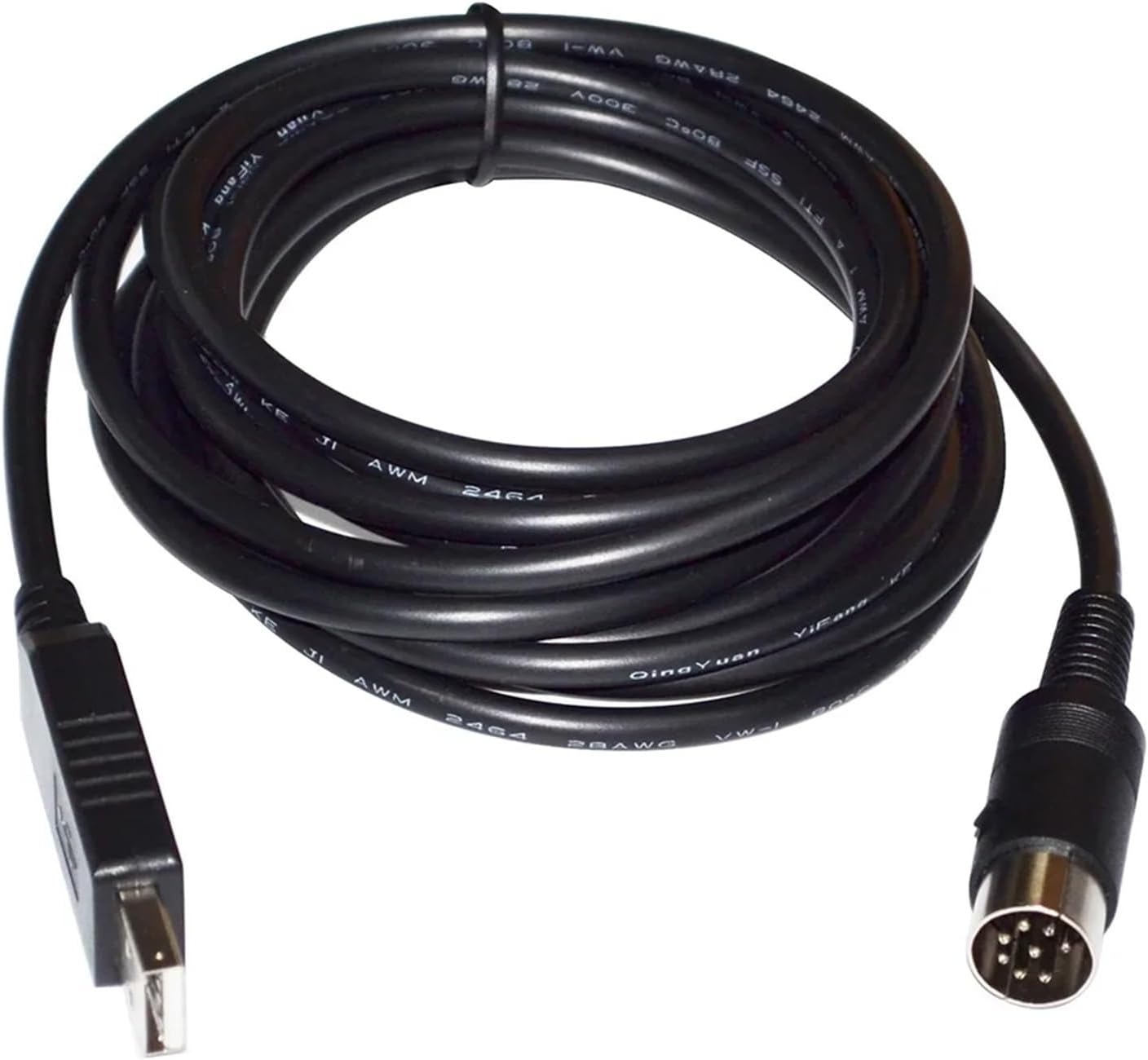 USB RS232 to 8 PIN DIN ADAPTER CONVERTER SERIAL COMMUNICATION CABLE(1.8M)