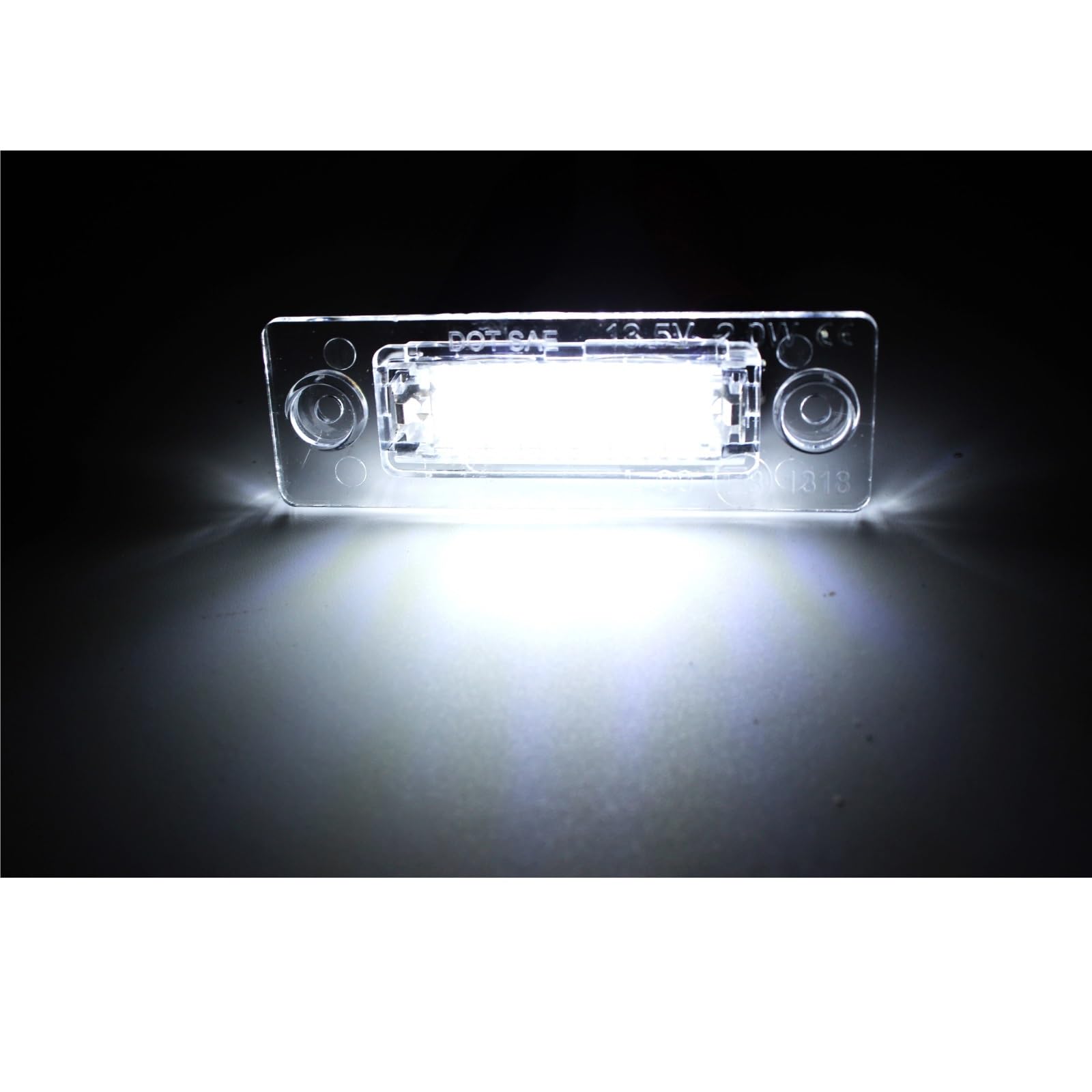 Iluminación Matricula Vehiculo Compatible Con VW Para Jetta MK5 Para T5 Para Caddy Kit De Luces Para Matrícula. Accesorios Para Automóvil.