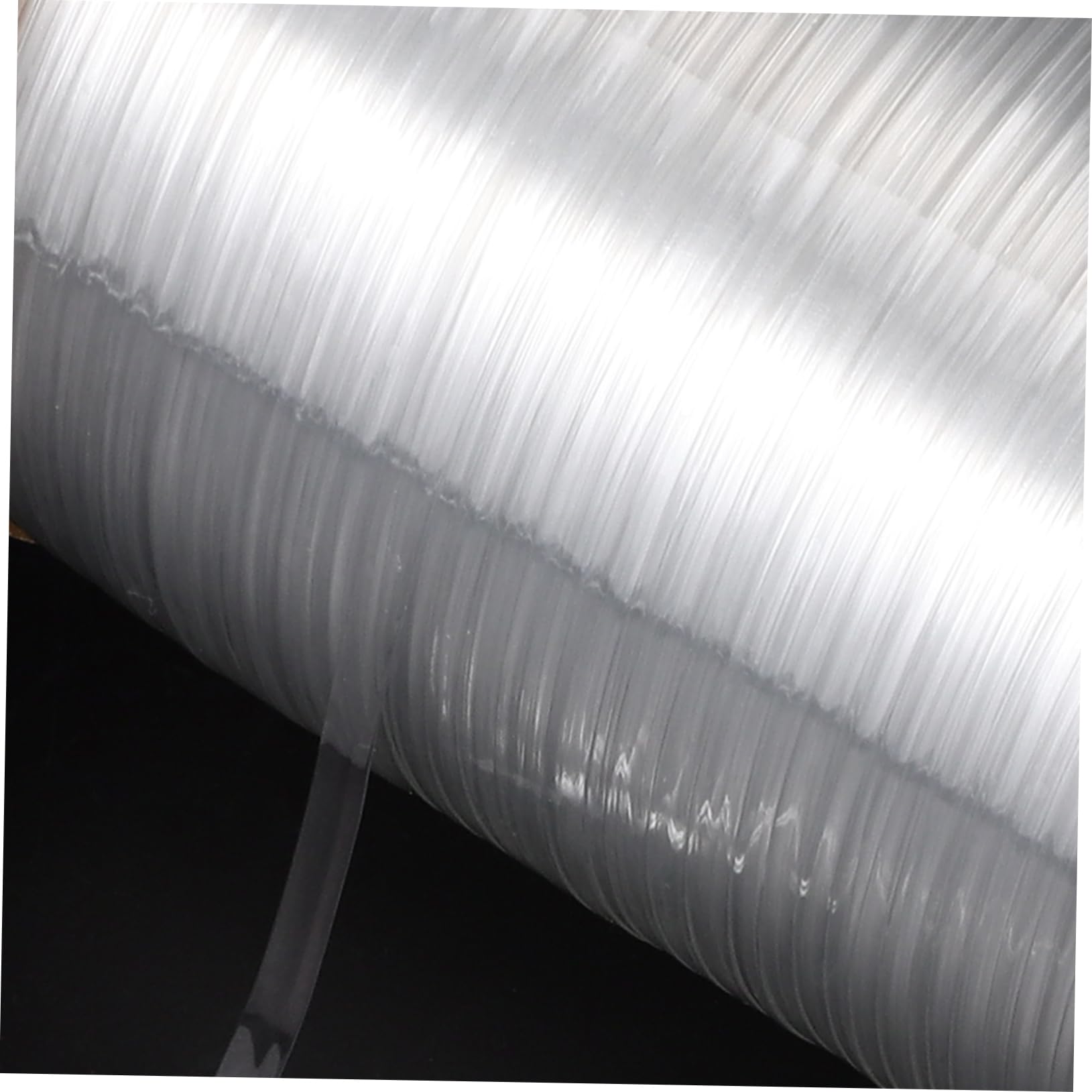 Tirantes de Sujetador Transparentes Tpu, 1 Rollo, 0, 6 Cm | Banda Elástica Invisible para Costura y Proyectos Diy, se Corta Facilidad, Compacto y Portátil