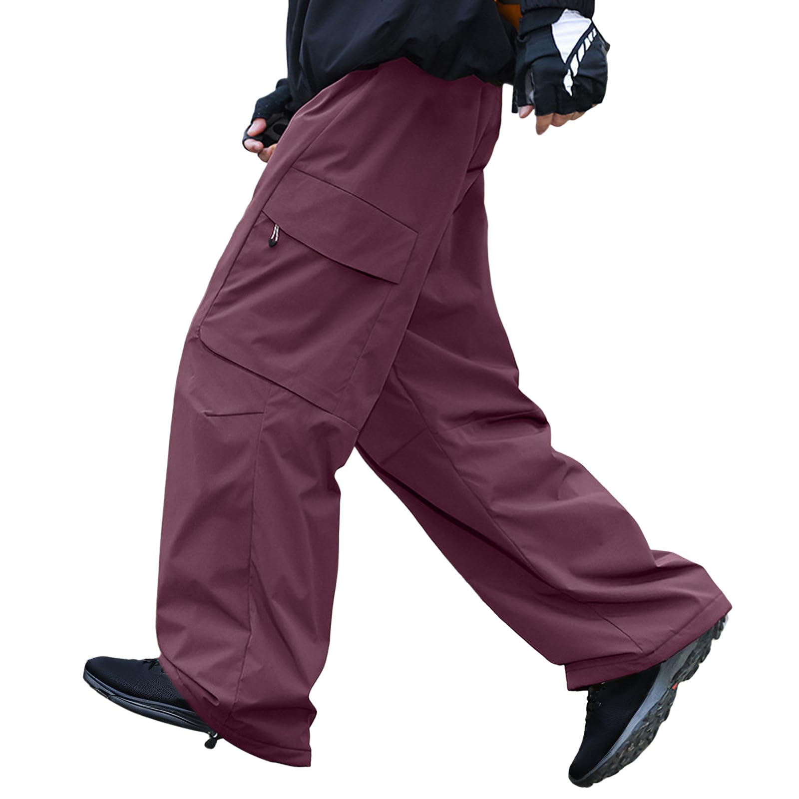 Pantalon Randonnée Homme Pantalons De Randonnée Vetement Technique Sport Chantier Musculation Leger Jogging Travail Convertible Pluie Velo Elastique Chaud Camouflage Multipoches Pants Baggy Cargo 2XL