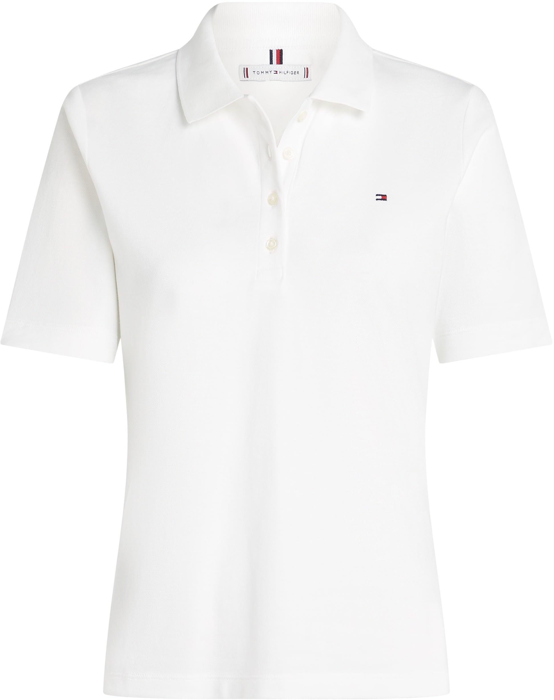 Tommy Hilfiger Damen Poloshirt Kurzarm Regular Fit – Bild 4