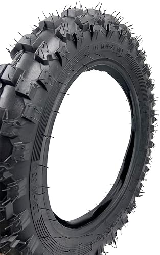 Miniatura 4 de Juego de neumáticos todoterreno y tubo interior de 2.5-10 pulgadas, neumático de motocross con llanta de 10 pulgadas y repuesto de tubo interior de