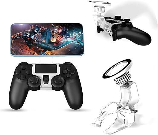 Sony and Honda to Enable PS5 Gaming Inside Cars 7 617hZ9r3 VL. SX522 Magnetic Phone Mount for PS4 DualShock 4 Controller, Controller Phone Holder, MagSafe Compatible Mobile Gaming Clip for iPhone & Android