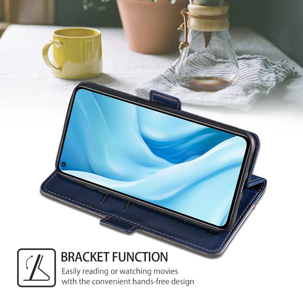 ItooLuck Funda De Piel Tipo Cartera Para Sony Xperia 5 II, Funda Con Tapa Para Tarjetas, Bolsillo Para Fotos, Soporte Para Fotos, Cierre Magnético, Carcasa Interior De TPU Suave A Prueba