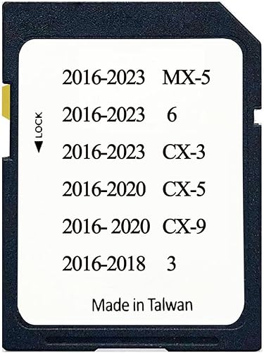 Última tarjeta SD de navegación GPS BHP166EZ1T para 3 6 CX-3 CX-5 CX-9 MX-5 EE. UU.CanadáMéxico 2023