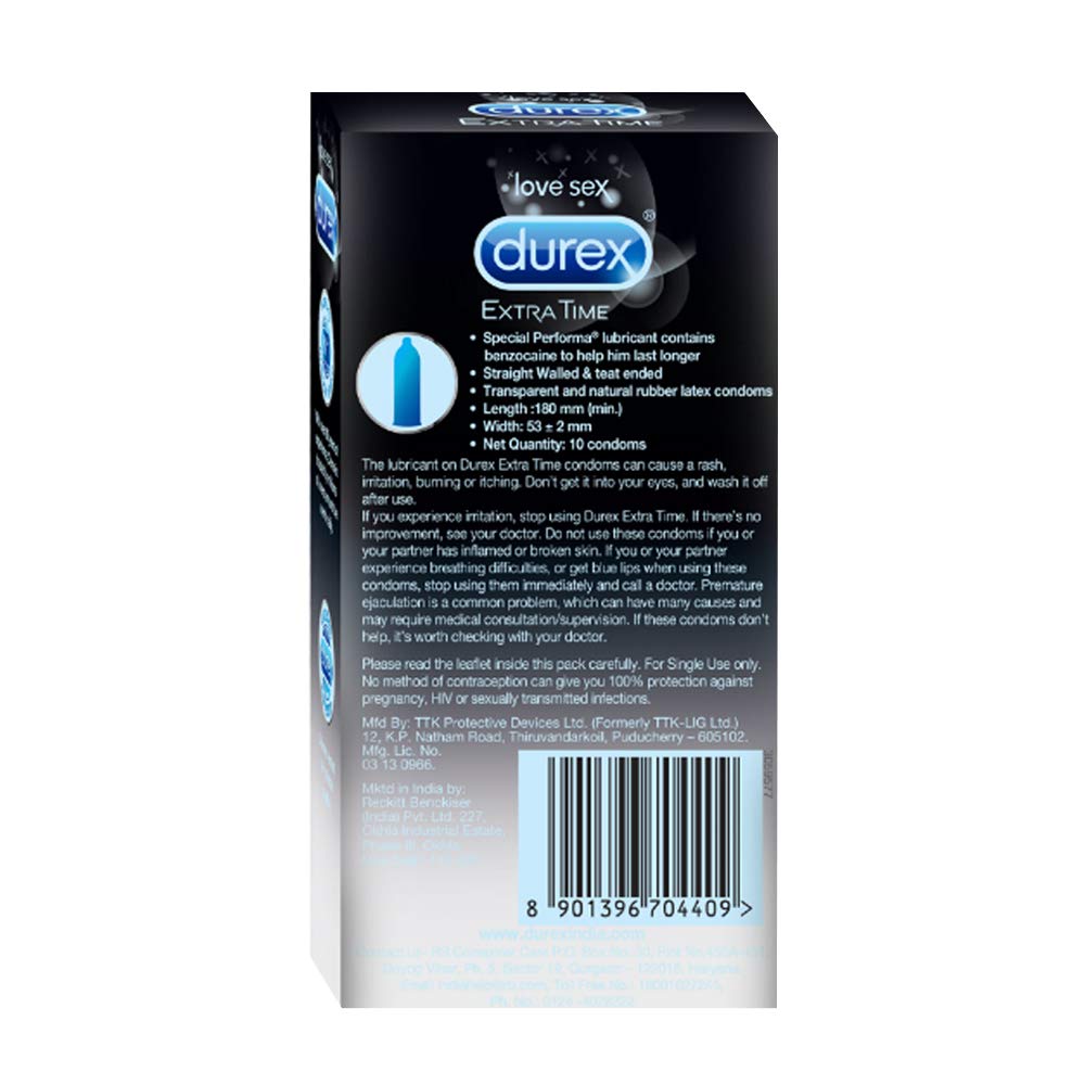 Durex Mutual Climax & Extra Time & Air Ultra Thin Condoms - 10 Count product image 9