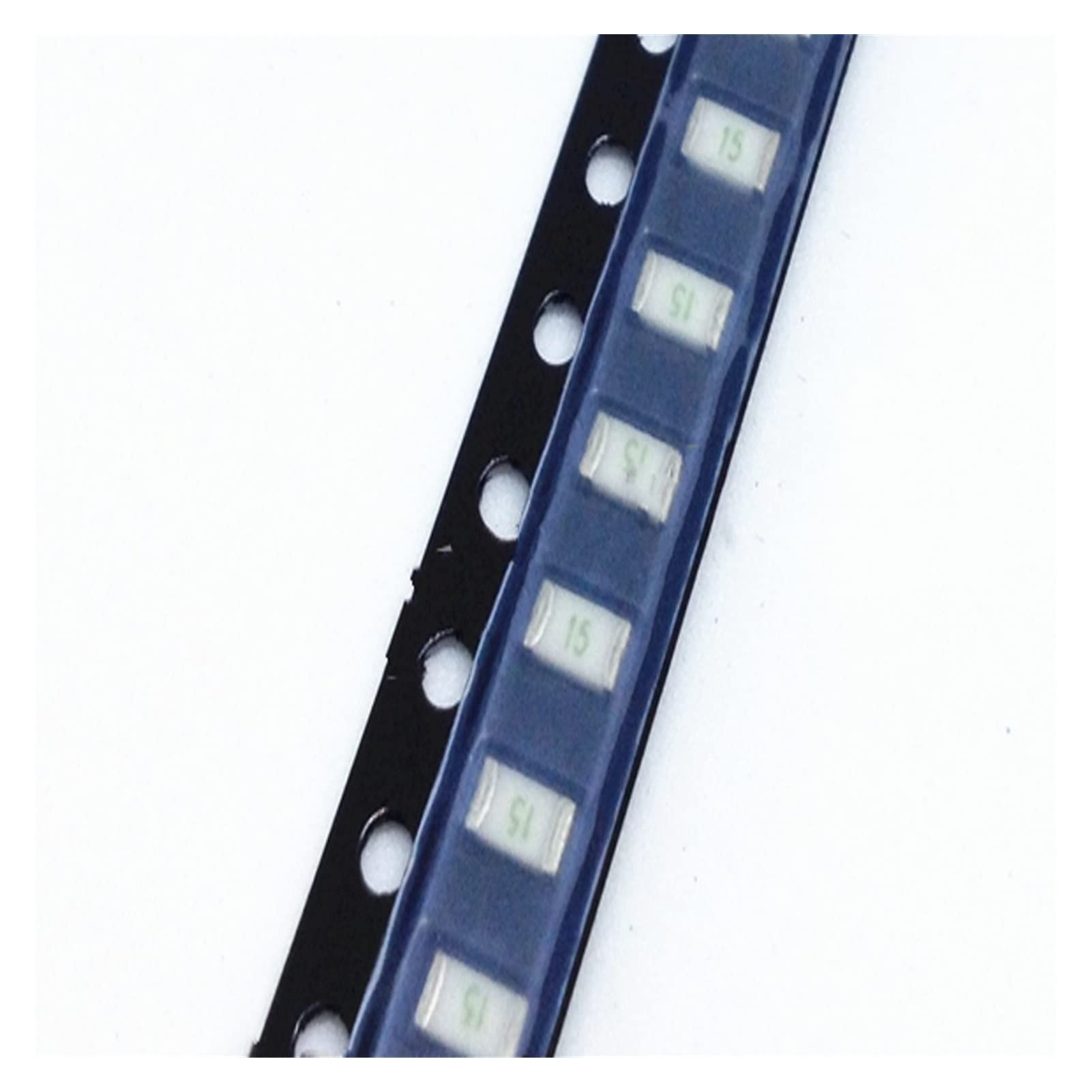 Sicherung Eine einmalige, schnell wirkende SMD-Sicherung 1206, 0,5 A, 1 A, 1,5 A, 2 A, 2,5 A, 3 A, 3,5 A, 4 A, 5 A, 6 A, 7 A, 8 A, 10 A, 12 A, 15 A, 20 A, flink, 100 Stück (Size : 2A)