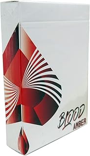 Skymember Presents Blood Amber Playing Cards - Specially Designed For Cardists And Magicians