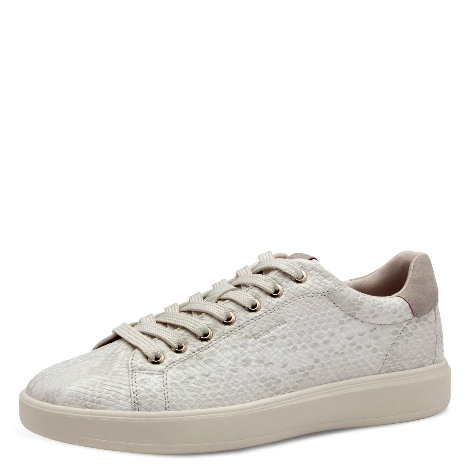 Tamaris Schnürer Damen Vegan sportlich beige,EU 40