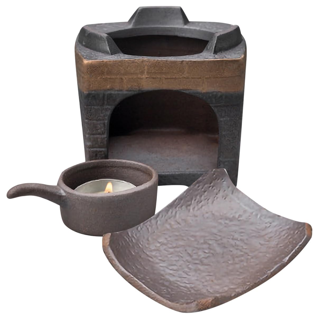 TOYANDONA Calentador de Almacenar para Tetera Retro y Cerámica Casa Té de Fácil Adecuado Elaboración y Tostado Oficina