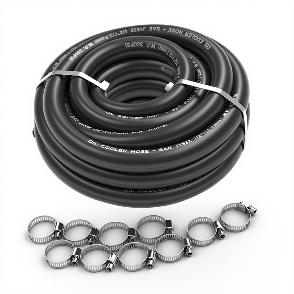 Amazon.co.jp: 1/2 SAE J1532トランスミッションオイルクーラーホース