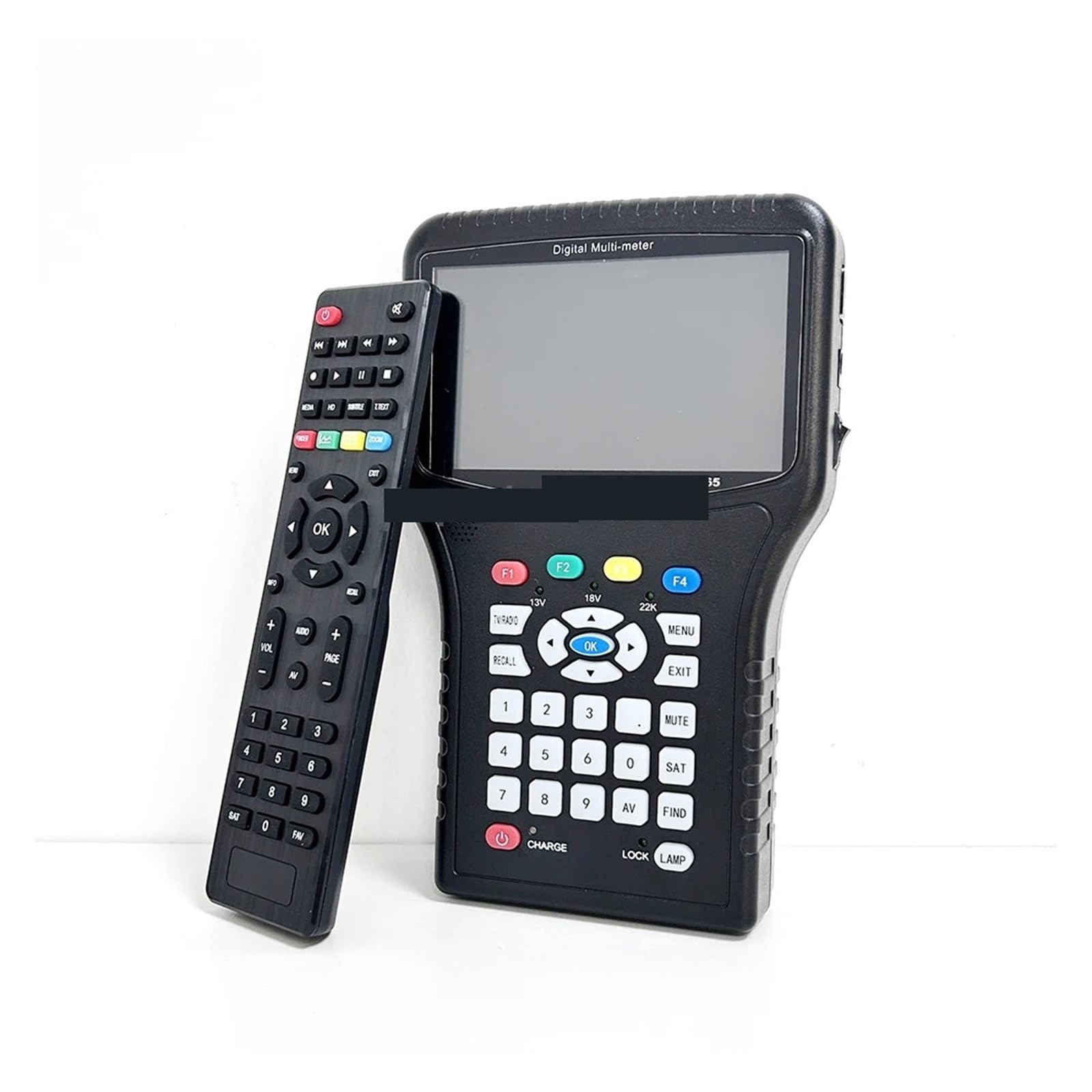 Détecteur de Satellite HD SF-986 DVB-S2, écran de 4.3 Pouces avec télécommande, Support de Spectre, détecteur numérique WiFi SF986