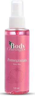 بخاخ للجسم بالرمان من بودي كريفينغز | 120 مل | | عطر الفواكه | رائحة تدوم طويلا | رذاذ مرطب، للأنثى
