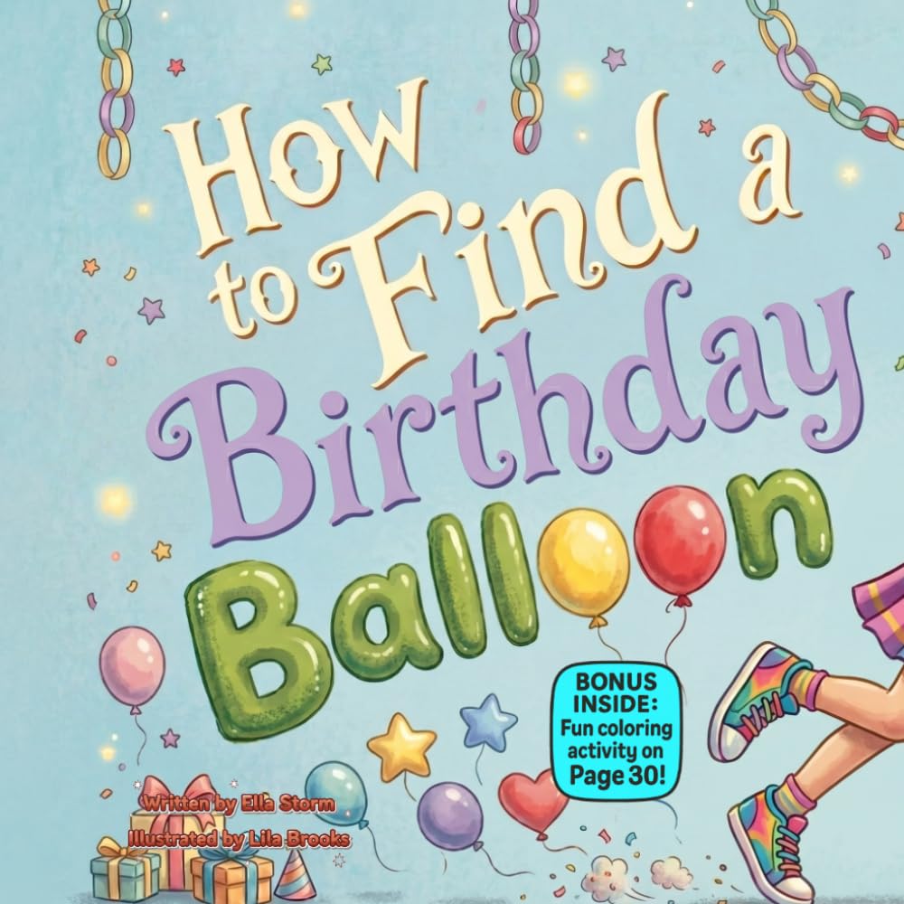 How to Find a Birthday Balloon: A Funny Rhyming Adventure About Friendship, Surprises, and Big Birthday Fun